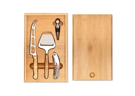 set pentru branza si vin rosolini