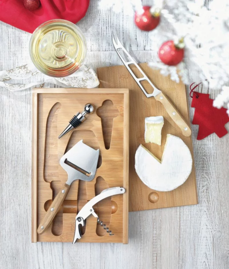 set pentru branza si vin rosolini