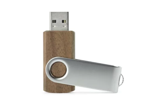 usb gravat lemn de nuc