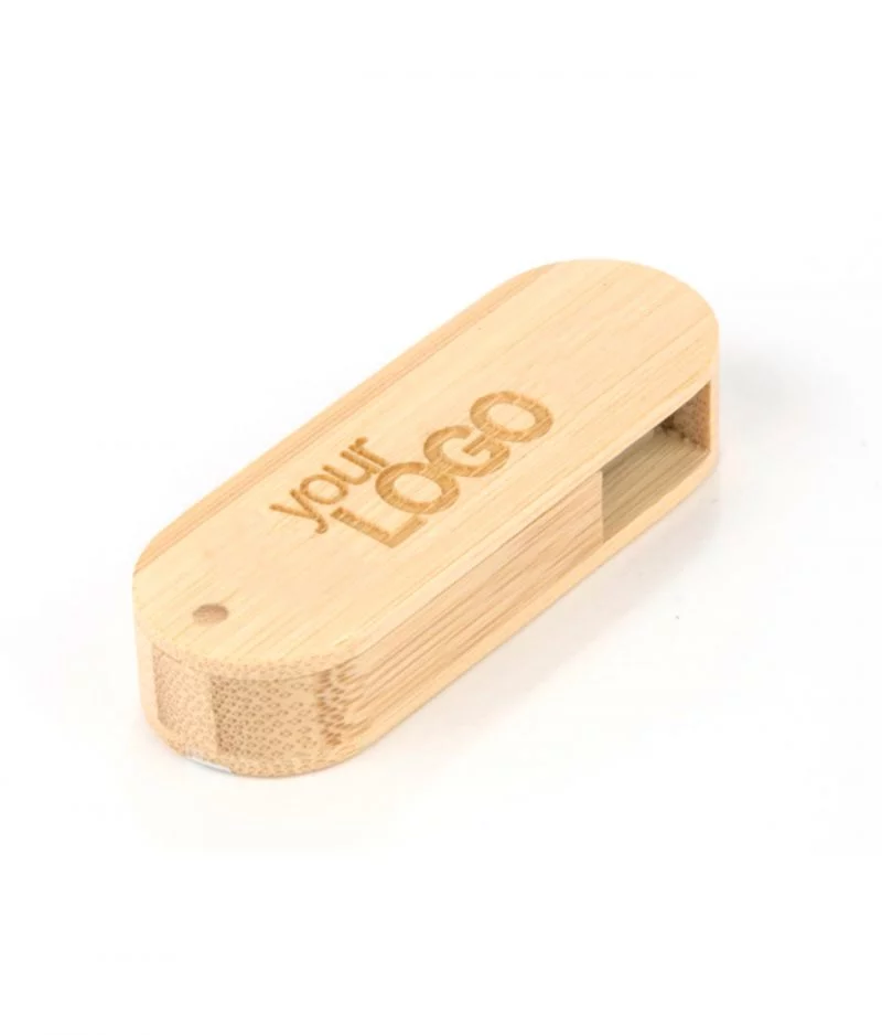 stick usb personalizat stalk bamboo