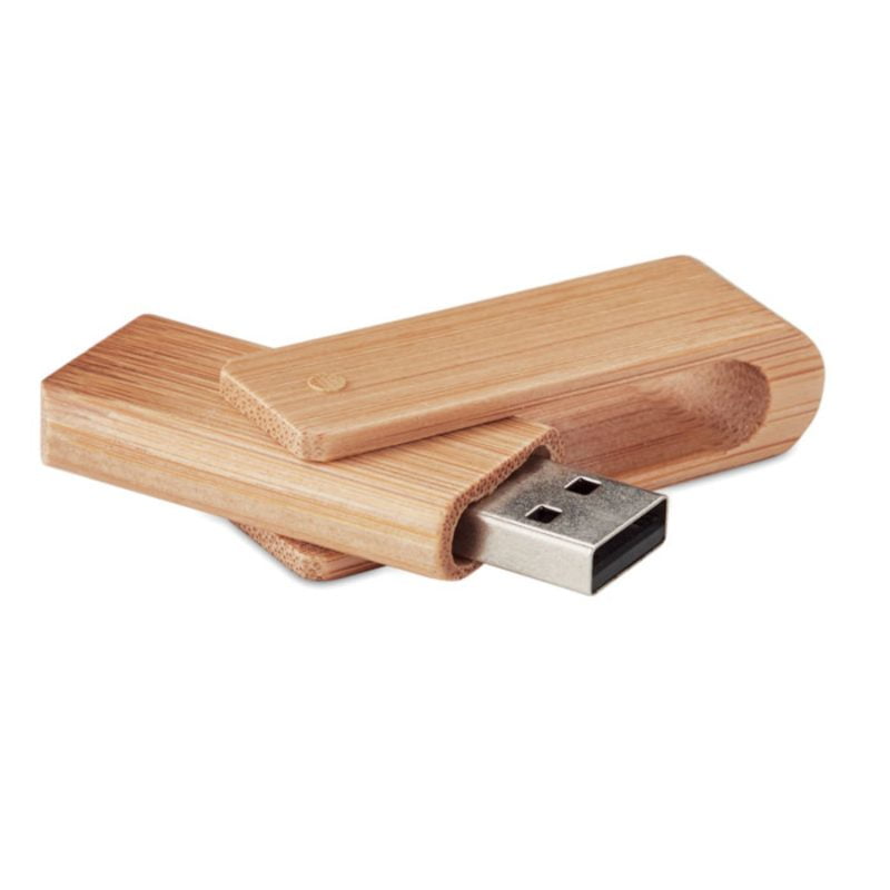 Stick USB personalizat Twisty bambus