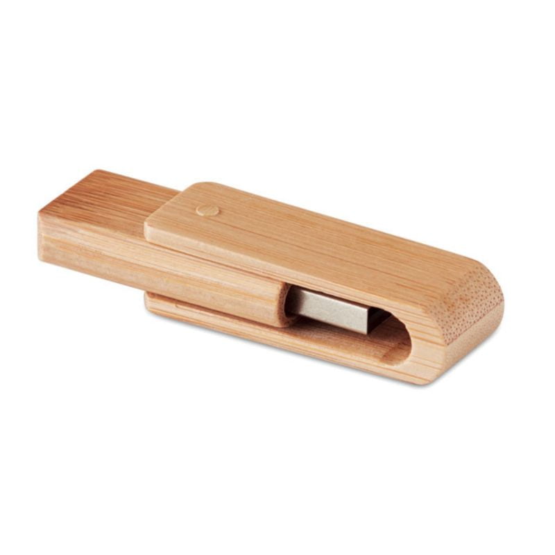 Stick USB personalizat Twisty bambus