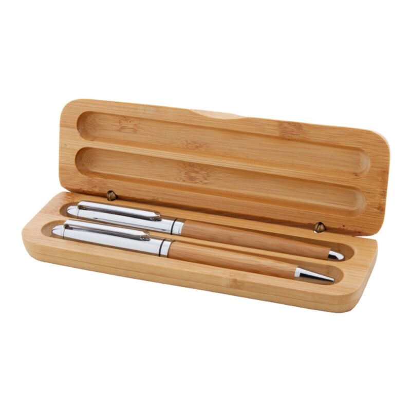 Set de scris din bambus Chimon