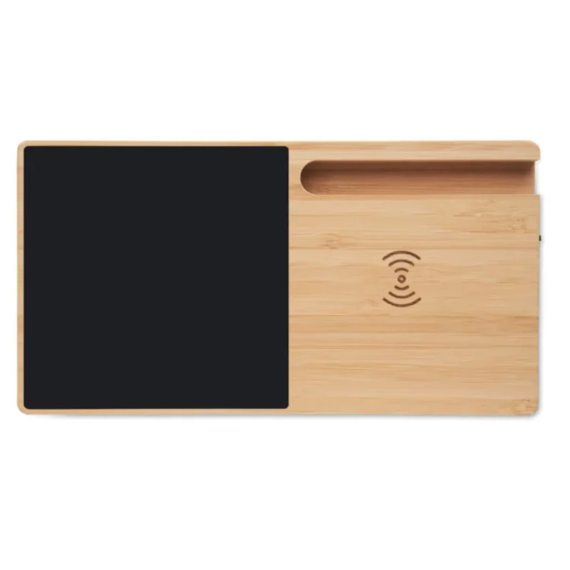 Incarcator wireless din bambus Sibit Incarcator wireless din bambus Sibit