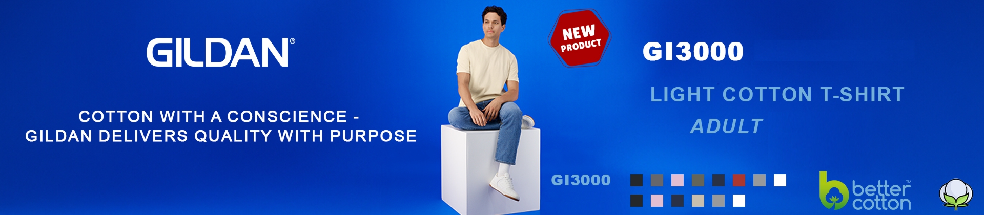 Tricouri personalizate Gildan Light Cotton GI3000