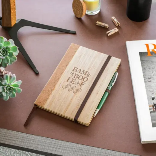Notesuri personalizate din bambus Orwell