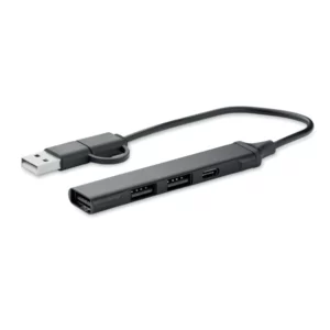 Hub USB cu 4 porturi Current