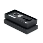 Set personalizat pix si breloc Scribi Set personalizat pix si breloc Scribi