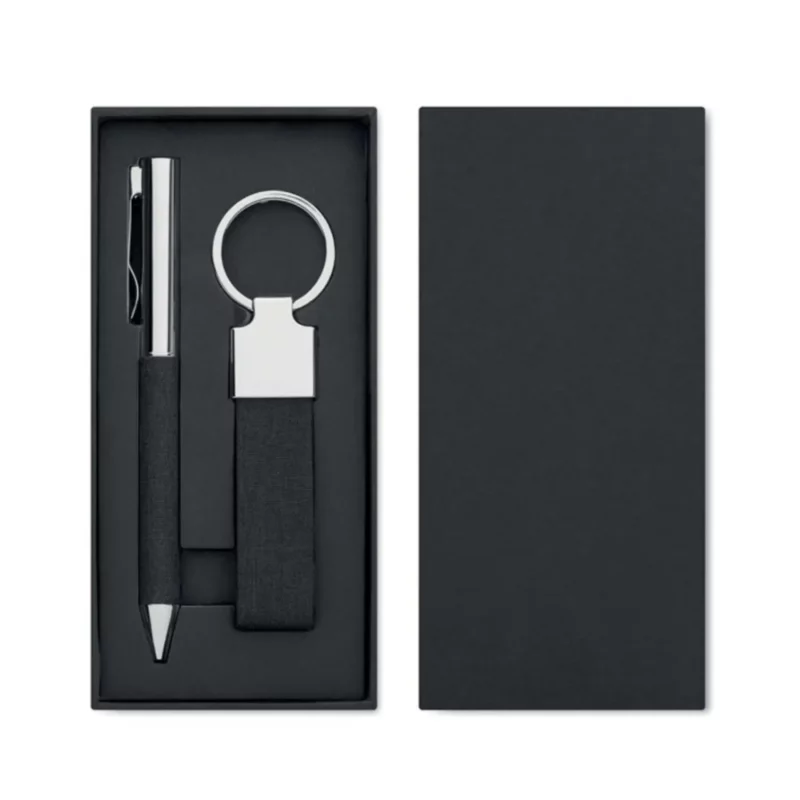 Set personalizat pix si breloc Scribi Set personalizat pix si breloc Scribi