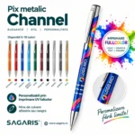 Pixuri metalice Channel