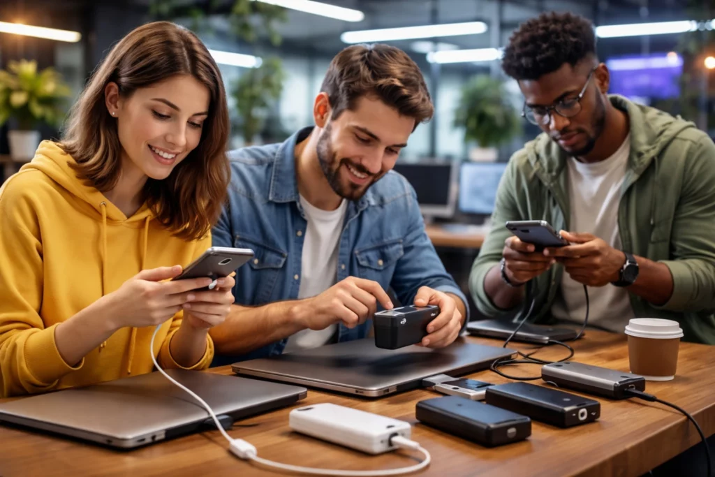 Gadget-uri Utile la Birou De ce USB-urile și Bateriile Externe Personalizate Sunt Noul Standard în B2B