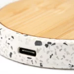 Incarcator wireless personalizat Siles Incarcator wireless personalizat Siles