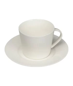 Ceasca de portelan cu farfurie Lynn