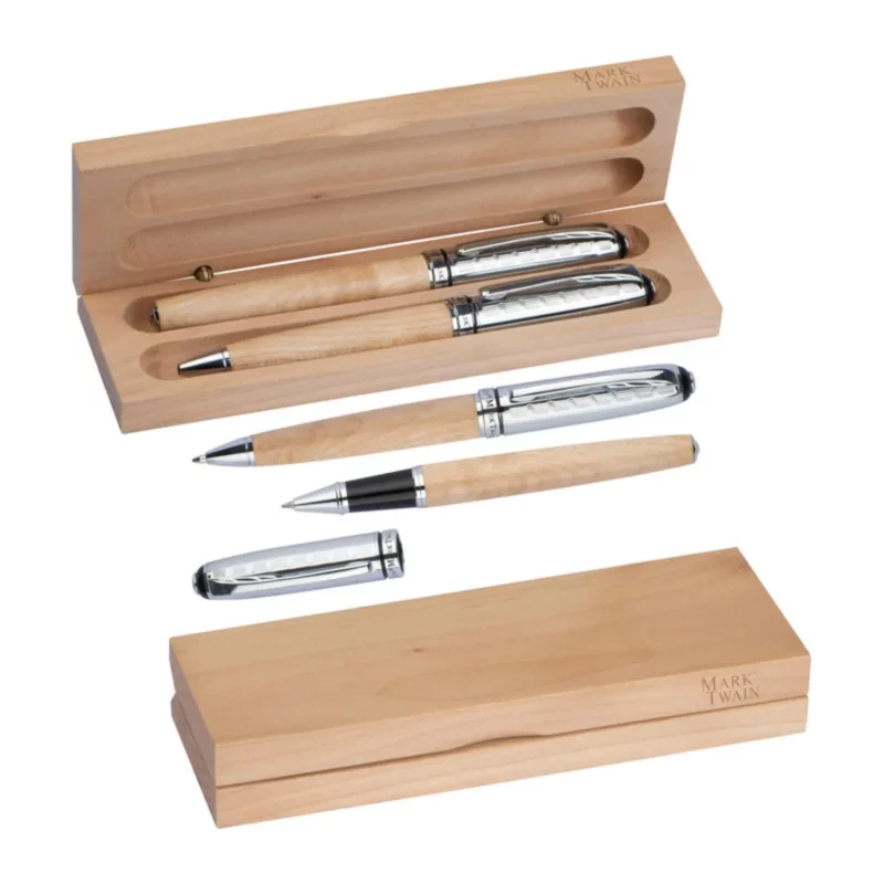 Set de scris din lemn Mark Twain Set de scris din lemn Mark Twain