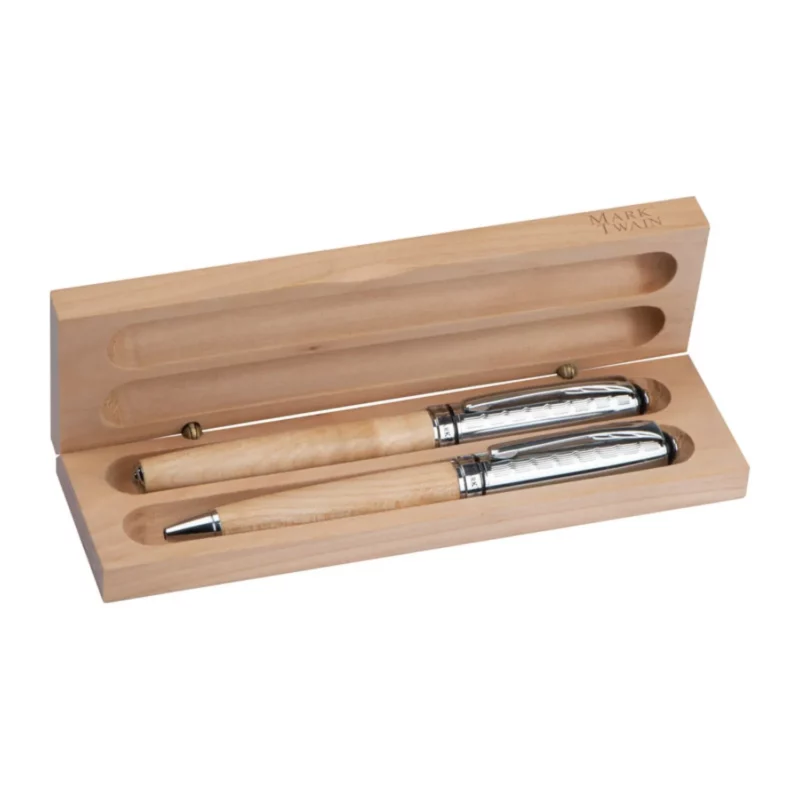 Set de scris din lemn Mark Twain Set de scris din lemn Mark Twain