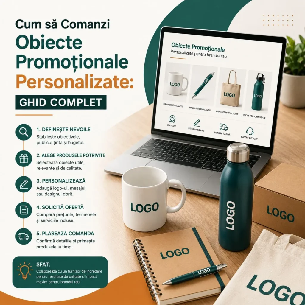 Cum sa comanzi obiecte promotionale