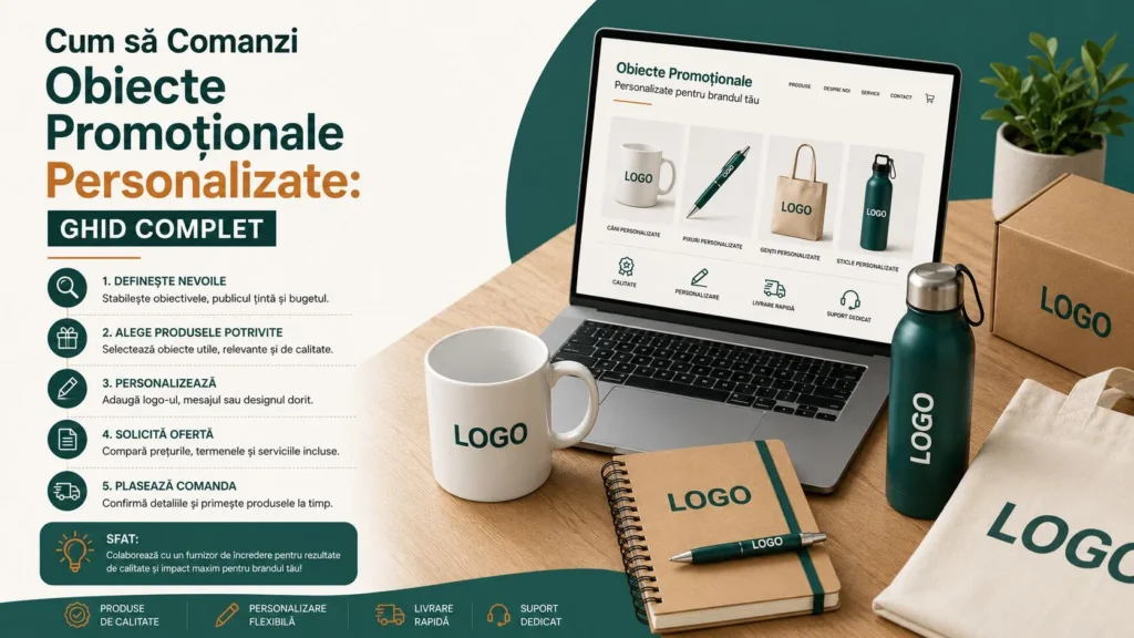 Cum sa comanzi obiecte promotionale
