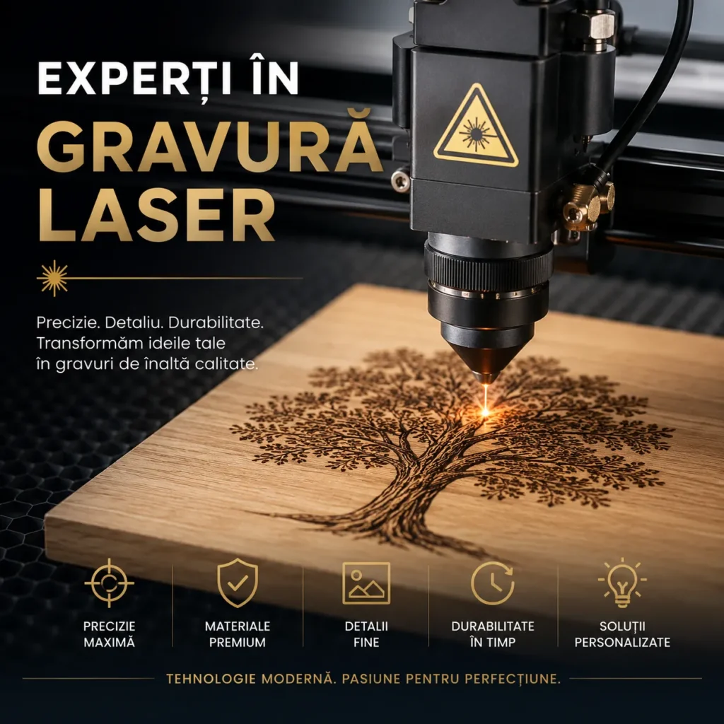 Gravura laser obiecte promotionale