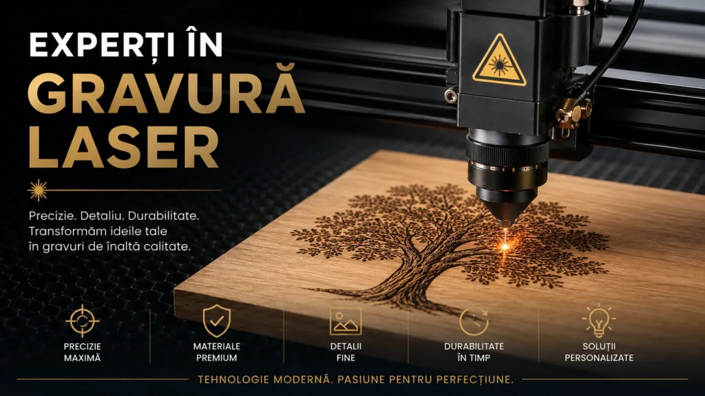 Gravura laser obiecte promotionale