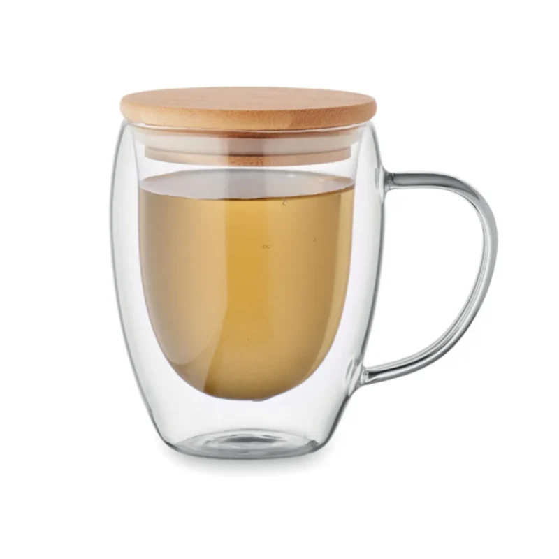 Cana din sticla borosilicata Tiral